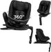 Kinderkraft I-GUARD PRO Autostoel – 61-105 cm – i-Size – Met Isofix – 360° Draaibaar – Zwart
