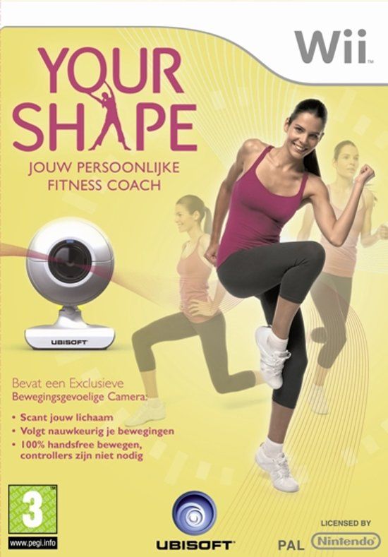 Ubisoft Your Shape + 2D Camera Inclusief usb-camera!
