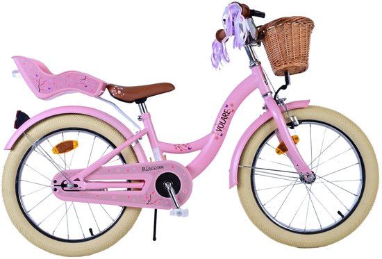 Volare Blossom - 18 Inch Kinderfiets - Roze