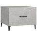 vidaXL salontafel met metalen poten 50x50x40 cm betongrijs