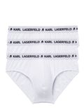 Karl Lagerfeld Boxershorts zwart / wit
