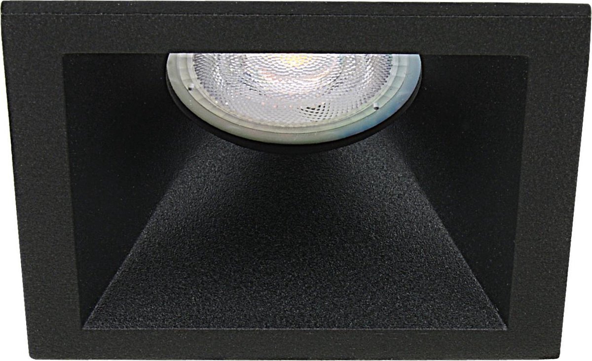 Philips LED inbouwspot Siem -Verdiept Zwart -Warm Wit -Dimbaar -4W -Philips LED