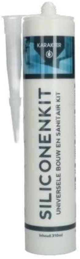 Karakter Siliconenkit Universeel Wit 310ml
