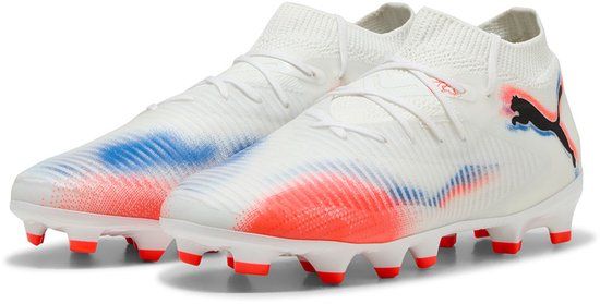 Puma Future 8 Pro Fg/ag Voetbalschoenen Voor Kinderen Wit EU 35 1/2