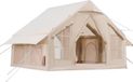 Tente gonflable pour camping, convient pour 4-6 personnes, tente glamping avec pompe, facile à monter