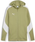 Puma TeamEVOSTRIPE Hooded Jacket 659947 Calming Green-Puma Silver-Puma White XXL