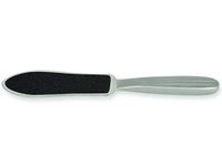 Gima - Voetvijl voor voetverzorging, pedicure Rasp, harde huidverwijderaar, maïs, eelt en dode huidverwijderaar, metalen handvat, dubbel gezicht, lengte 24 cm.