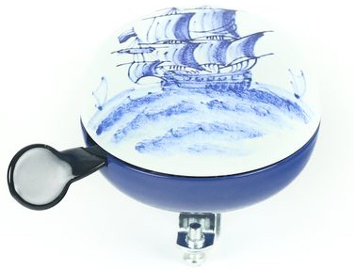 Widek Fietsbel Zeilboot 80 Mm Delfts Blauw