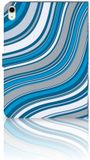 B2Ctelecom iPad Air (2020/2022) 10.9 inch Tablet Hoes Waves Blue