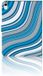B2Ctelecom iPad Air (2020/2022) 10.9 inch Tablet Hoes Waves Blue