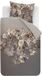 Kardol Saffron dekbedovertrek - Eenpersoons - 140 x 200/220 cm - Katoen - Grijsbruin