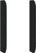 vidaXL Hoofdbord Zwart 80 x 16 x 4 cm Fluweel