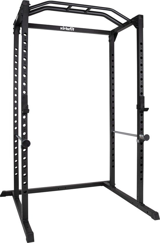 VirtuFit PR100 Power Rack - Squat Rack - Black - 150 kg Max. Load