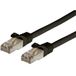 Techly ICOC CCA6F-100-BK netwerkkabel Zwart 10 m Cat6 F/UTP (FTP)