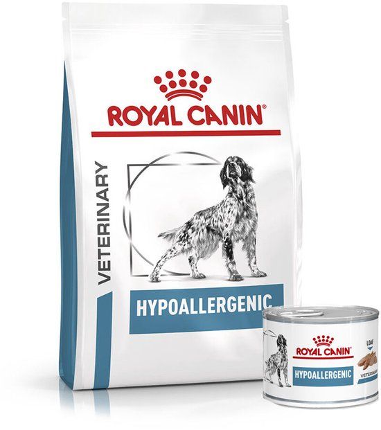 Royal Canin Hypoallergenic Combi bundel - 7 kg + 12 x 200 gr