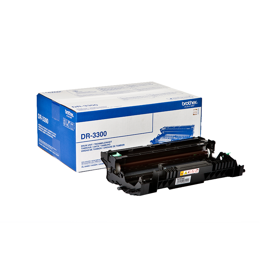 Brother DR-3300 Drum Unit - Compatible with HL5440D, 5450DN, 5470DW, DCP8110DN, DCP8250DN, MFC8510DN, MFC8520DN, MFC-8950DW