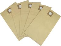 MonsterShop Maxblast stofzuigerzakken - wit - 60l - 5 stuks dubbelwandig