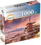 Braet Puzzel World Landmarks - Mount Fuji 1000 stuks