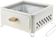 Merkloos / Sans marque Barbecue gereedschapset - Draagbare Houtskoolbarbecue, Tafelgrill, Voor Camping en Tuinpicknicks (Kleur: Wit)