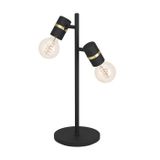 EGLO LURONE tafellamp E27 LED Zwart, Geelkoper