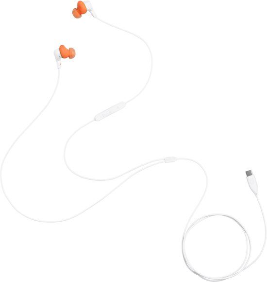 JBL Endurance Run 3 USB-C - Sport Oordopjes - Wit