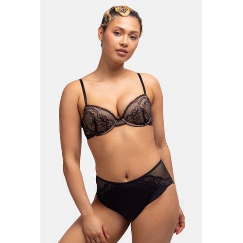 Dorina Chloe voorgevormde beugelbh (set van 2) beige/zwart
