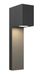 Philips Voro UltraEfficient Lampe sur socle - Lampe d'extérieur - Lumière blanc chaud : 2700K - Résistant aux intempéries : IP44 - Anthracite - 4,3W - Carré