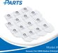 Plus.Parts® Sacs aspirateur pour Ecovacs T20 OMNI Station (CH2232) - 15 Pièces