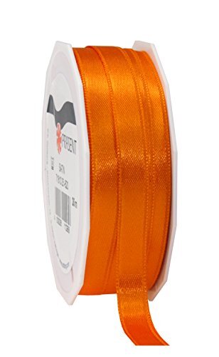 - Pressent cadeaulint, polyester, oranje, 25 m spoel 10 mm