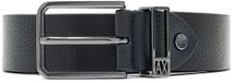 Armani Exchange Ceinture Cuir Noir Homme