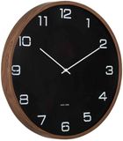 Karlsson Wandklok Delicado Large - Zwart - Ø50.8cm