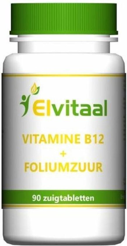 Elvitaal Vitamine B12 1000mcg Tabletten 90st