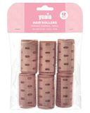 Yuaia Rouleaux à cheveux céramique thermiques petite taille 20/32mm 12 pièces
