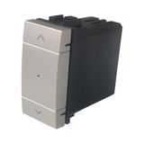 Elektronova Schakelaar voor rolluiken Zigbee/Tuya verbonden Smart Wifi module compatibel met houders Bticino Living grijs Tech