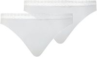 Chantelle String Tanga Cozy Chic 2P Set van 2 - Wit - Maat M