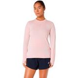 ASICS Road Seamless Hardloopshirt Dames - roze, rood, Maat XS