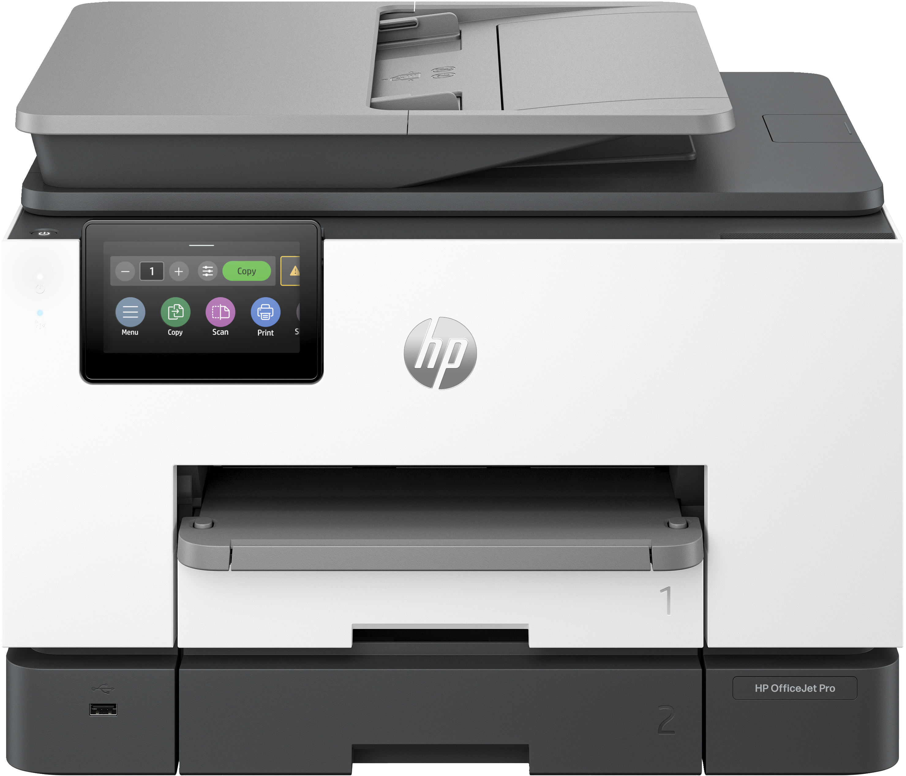HP HP OfficeJet Pro 9132e All-in-One printer, Kleur, Printer voor Kleine en middelgrote ondernemingen, Printen, kopi&#235;ren, scannen, faxen, draadloos; HP+; geschikt voor HP Instant Ink; dubbelzijdig printen; dubbelzijdig scannen; automatische documentinvoer; faxen; touchscreen; Smart Advance Scan; instant papier