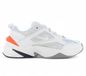 Nike M2K Tekno Sneakers - Größe 38 - Unisex - Weiß/Beige/Orange