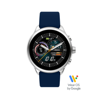 Fossil Gen 6 Smartwatch FTW4070 - 44mm - Navy Silicone Band
