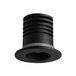 Nova Luce Tiny - spot à encastrer - Ø 25 mm, Ø 18 mm à encastrer - 1W LED inclus - IP44 - noir