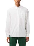 Lacoste CH1911 Herenoverhemd met lange mouwen, effen, regular fit