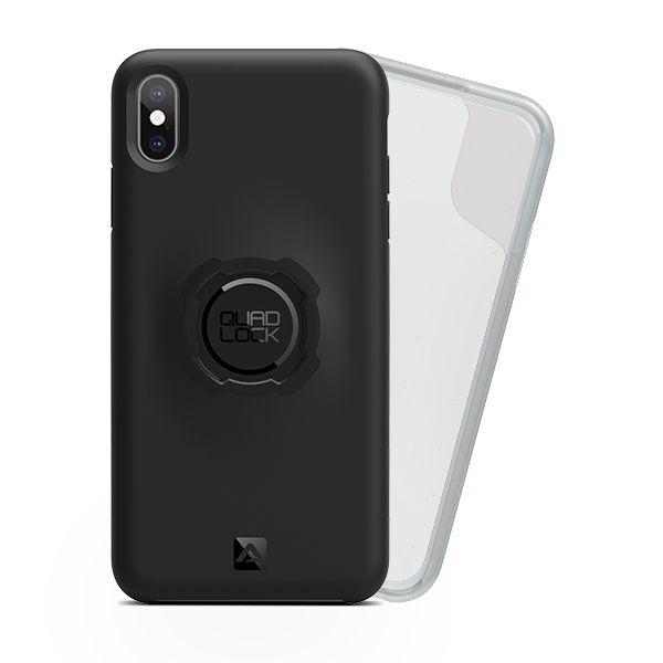Quad Lock Case for iPhone XS Max - Grey - Shock Resistant