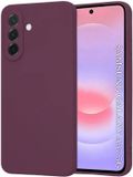 Techsuit Hoesje geschikt voor Samsung Galaxy A37/A36 - Soft Flex Silicone Back Cover - Plum Red