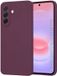 Techsuit Hoesje geschikt voor Samsung Galaxy A37/A36 - Soft Flex Silicone Back Cover - Plum Red