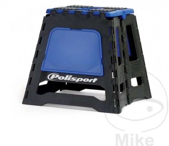 Polisport Motorcycle Stand Foldable Motorstandaard Blauw