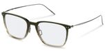 Rodenstock R7168 Gris dégradé/gris foncé 53/20/145 Homme Montures de lunettes