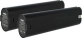 vhbw 2x batterie compatible avec Makita 6900D, 6900DW, 6891D, 6891DW, 8400D, 6096DWE, 6096DWLE, 6096DW, 6096DWBE, 8400 outil (2100 mAh, NiMH, 9,6 V)