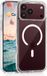 Casecentive Siliconen MagSafe hoesje iPhone 18 Pro Transparant