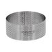 De Buyer Geperforeerde RVS Rechte Tart Ring - 55x35mm