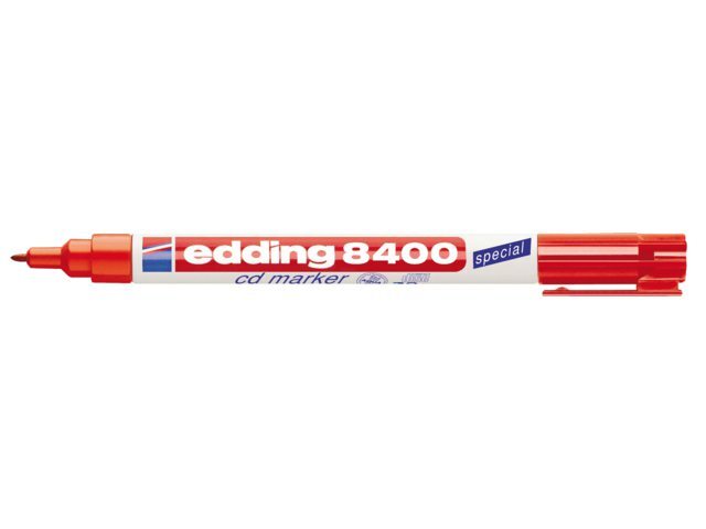 Edding Cd marker 8400 rond rood 0.5-1.0mm